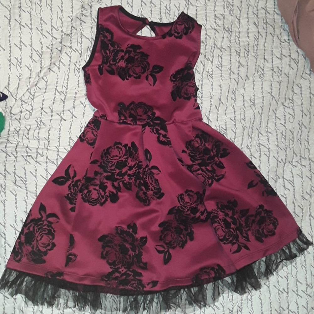 a dress